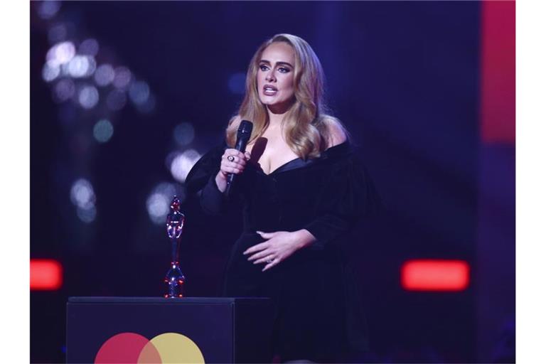 Adele räumte bei den Brit Awards ab. Foto: Joel C Ryan/Invision via AP/dpa
