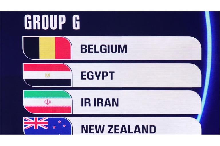 Ägypten und Iran treffen in der Vorrunde der Fußball-WM 2026 aufeinander.