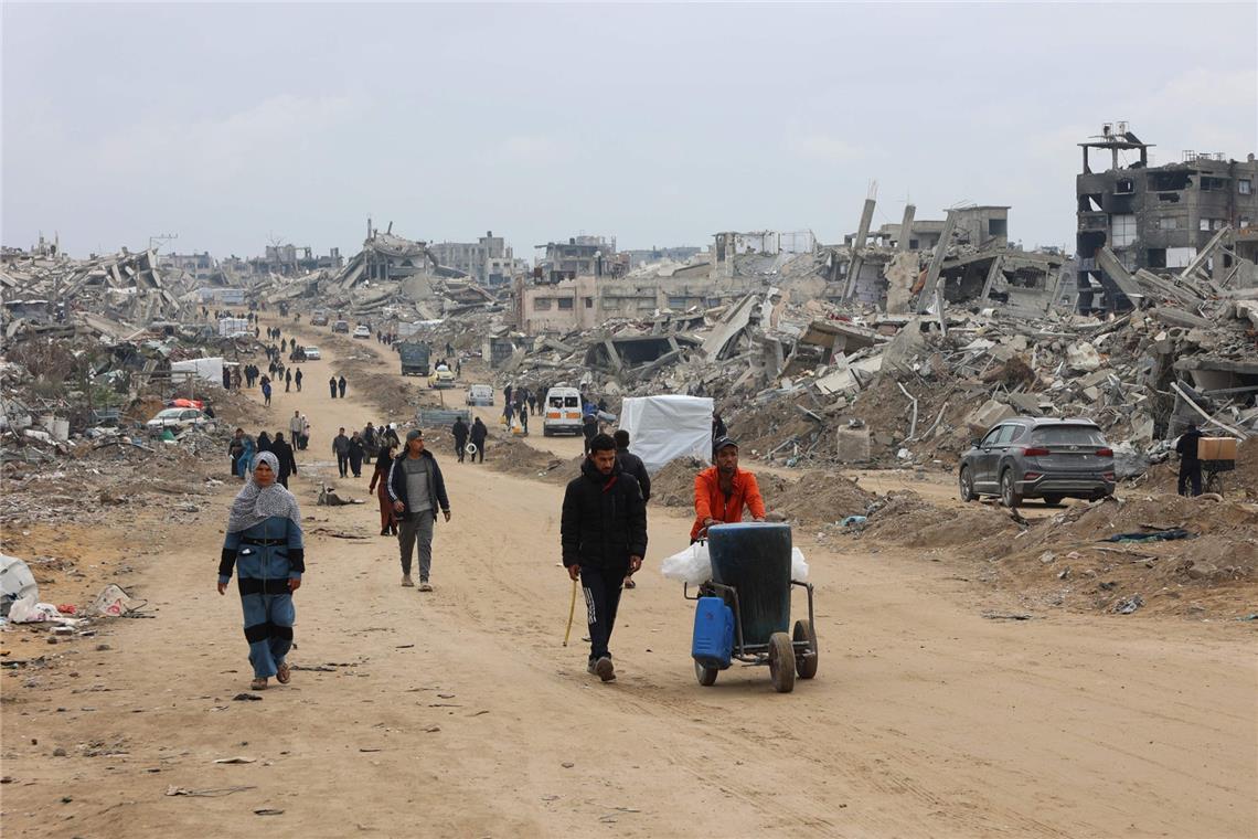 Netanjahu warnt Einwohner der Stadt Gaza: „verschwinden Sie" Ägypten und Jordanien: Gaza-Wiederaufbau ohne Vertreibung