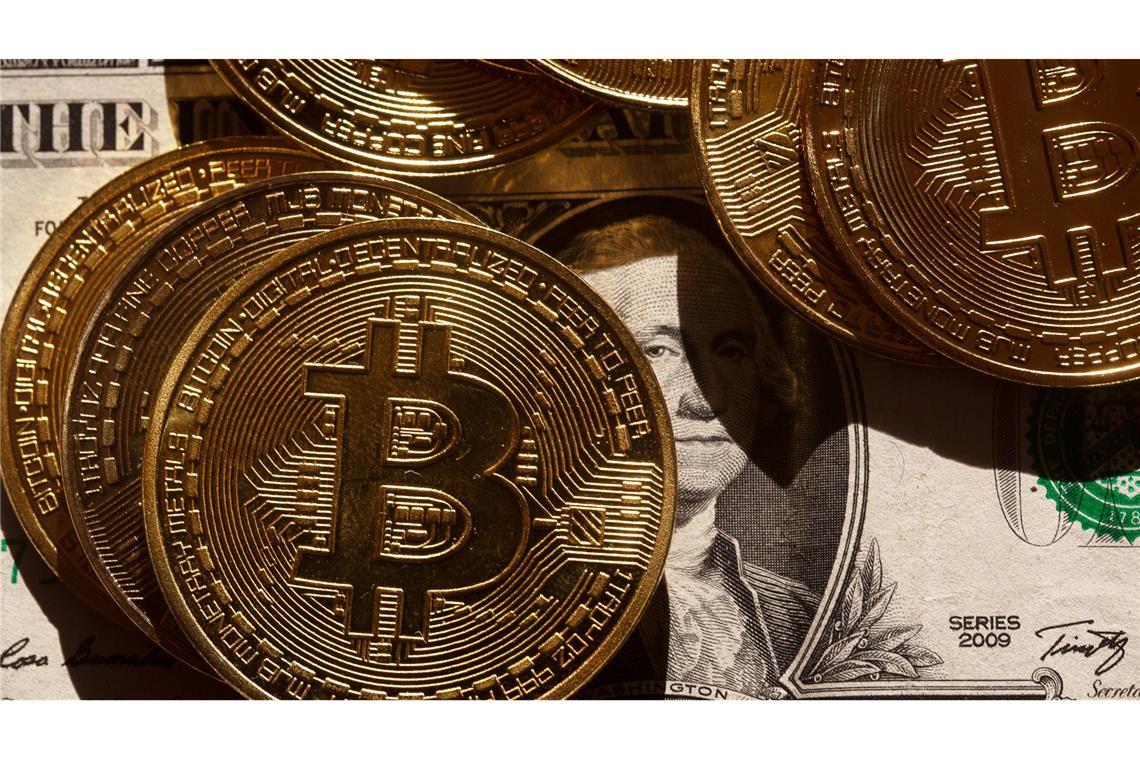 Krypto-Investor wegen Entführung und Folter angeklagt Älteste Kryptowährung: das Digitalgeld Bitcoin.
