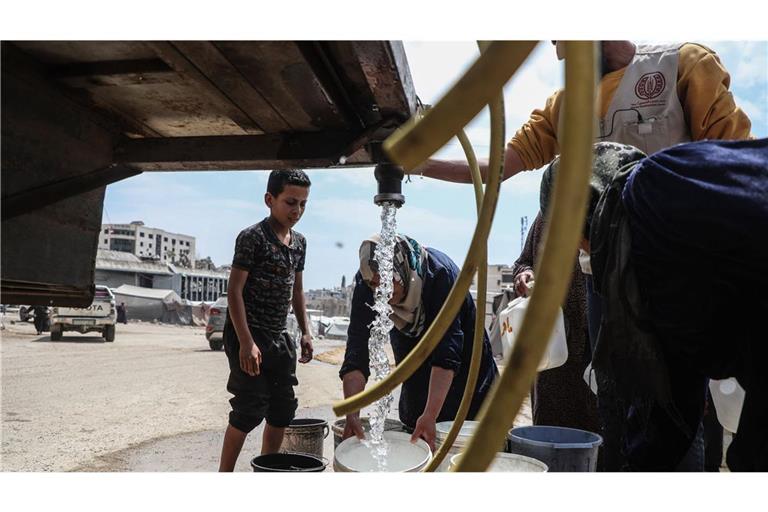 Ärzte ohne Grenzen wirft Israel vor, Wasser im Gazastreifen als Mittel der Kollektivbestrafung eingesetzt zu haben (Archivfoto).