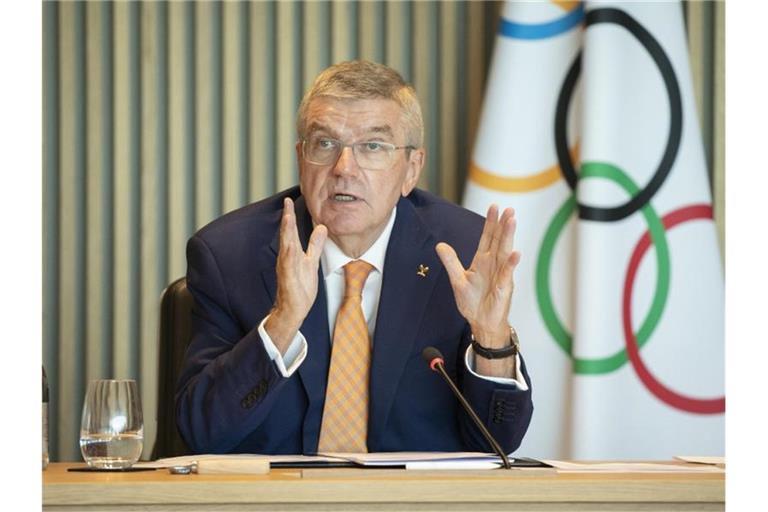 Äüßerte sich besorgt zum Fall Afkari: IOC-Präsident Thomas Bach. Foto: Greg Martin/IOC/dpa