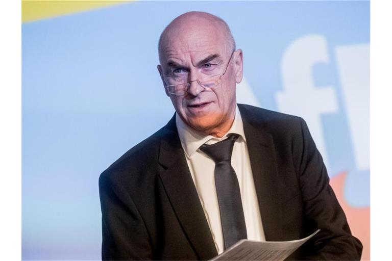 AfD-Bundesschatzmeister Klaus Fohrmann. Foto: Michael Kappeler/Archivbild