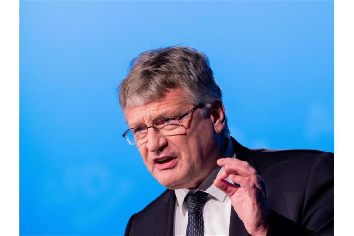 AfD-Chef Jörg Meuthen Ende November beim Parteitag in Kalkar. Foto: Rolf Vennenbernd/dpa