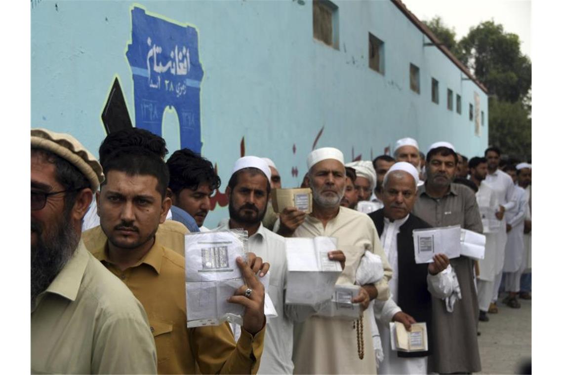 Geringe Wahlbeteiligung bei Präsidentenwahl in Afghanistan