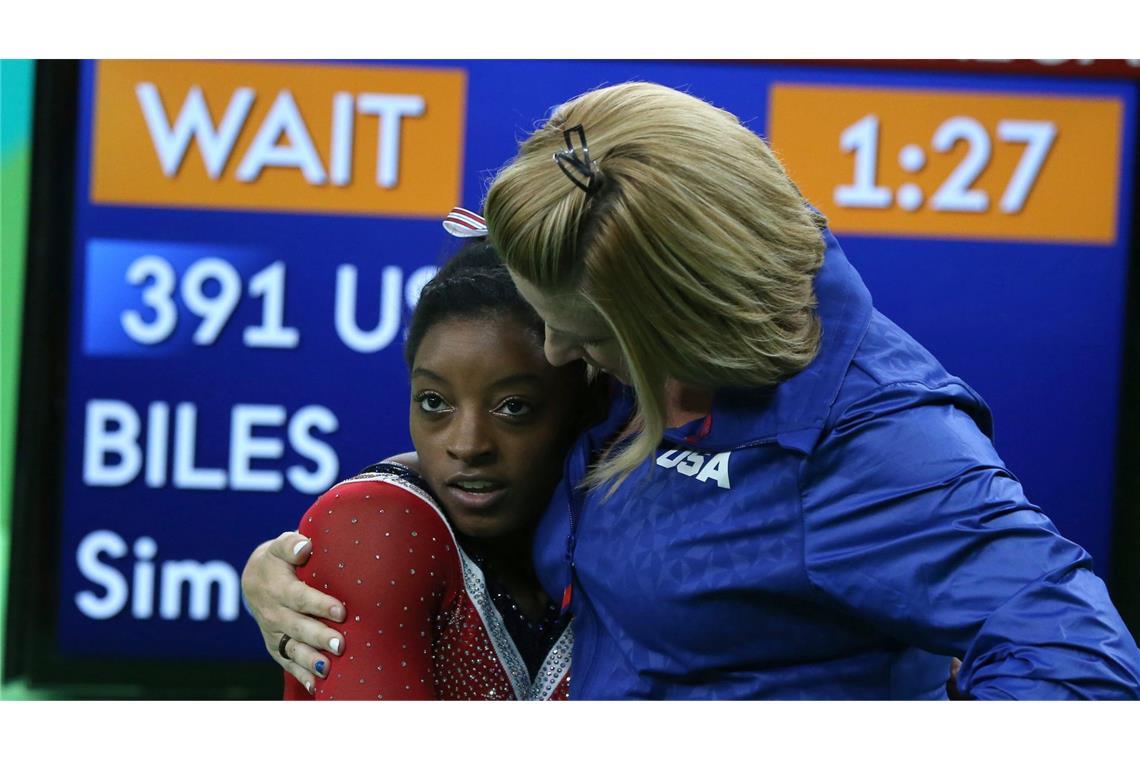 Biles’ Ex-Trainerin übernimmt in Stuttgart Aimee Boorman soll Stuttgarts Turnerinnen trainieren.