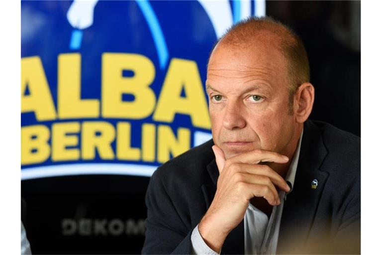ALBA-Geschäftsführer Marco Baldi. Foto: Rainer Jensen/dpa/Archivbild