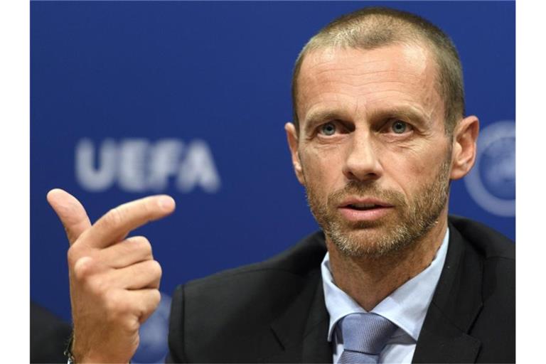 Aleksander Ceferin, Präsident der UEFA. Foto: Laurent Gillieron/KEYSTONE/dpa