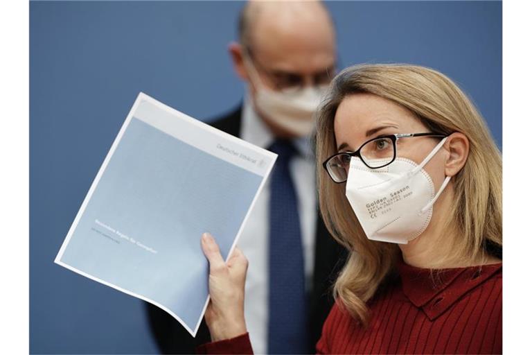 Alena Buyx, Vorsitzende des Deutschen Ethikrats: Der Deutsche Ethikrat berät die Bundesregierung in ethischen Fragen zur Pandemie. Foto: Michael Kappeler/dpa