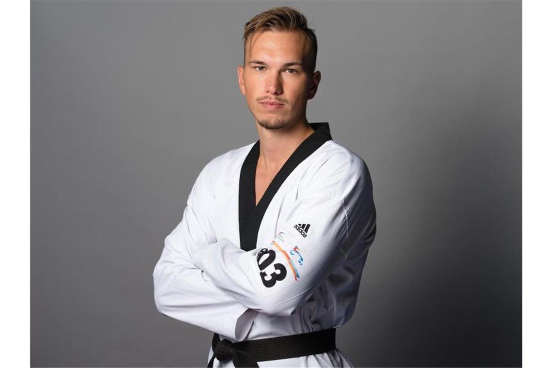 Trotz OP: Taekwondo-Weltmeister Bachmann will Olympia-Gold Alexander Bachmann, Taekwondo-Kämpfer. Foto: Alexander Bachmann/dpa
