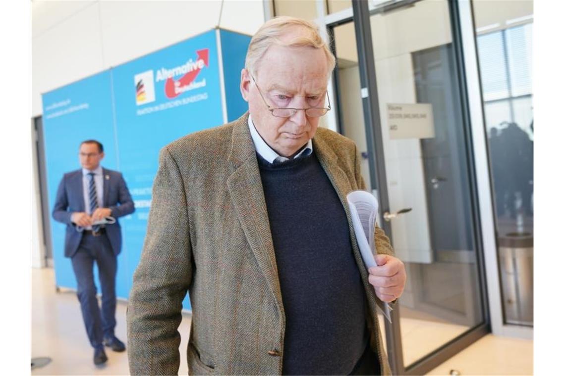 Alexander Gauland, Fraktionsvorsitzender der AfD. Foto: Michael Kappeler/dpa