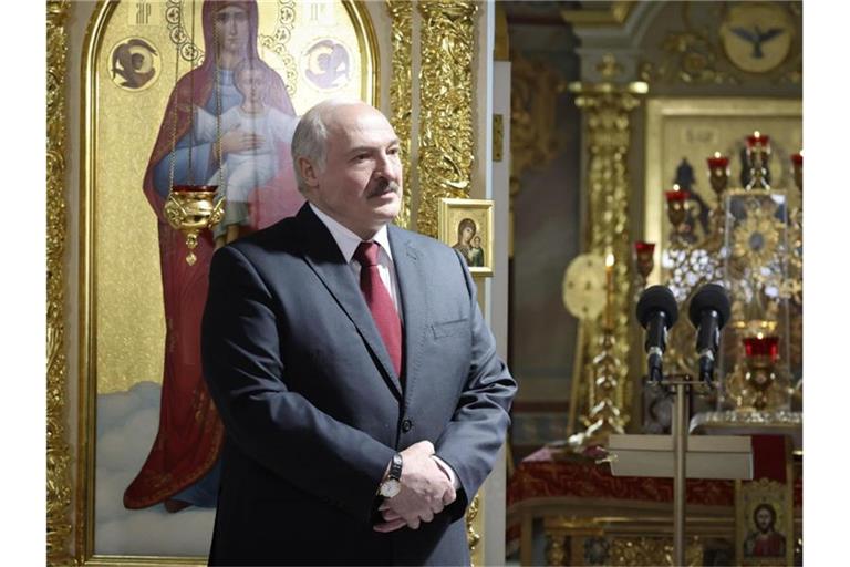 Alexander Lukaschenko, Präsident von Belarus. Foto: Maxim Guchek/POOL BelTa/AP/dpa