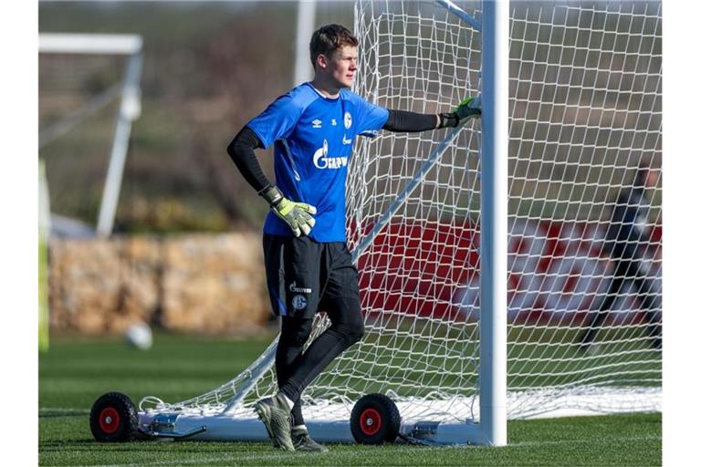 Alexander Nübel wurde als Schalke-Kapitän abgesetzt. Foto: Tim Rehbein/dpa