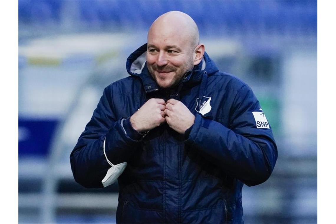 Alexander Rosen, Hoffenheims Sportchef. Foto: Uwe Anspach/dpa/Archivbild