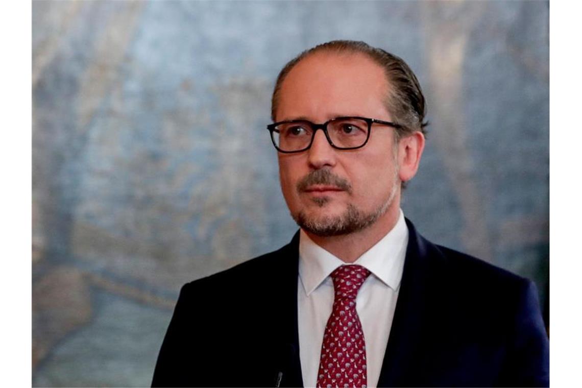 Ex-Kanzler Sebastian Kurz gibt auf - Schallenberg geht auch Alexander Schallenberg titt als Bundeskanzler von Österreich zurück. Foto: Lisa Leutner/AP/dpa