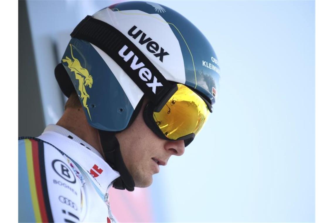 Das war die Olympia-Nacht Alexander Schmid ist im Riesenslalom bereits aus dem Rennen. Foto: Gabriele Facciotti/AP/dpa