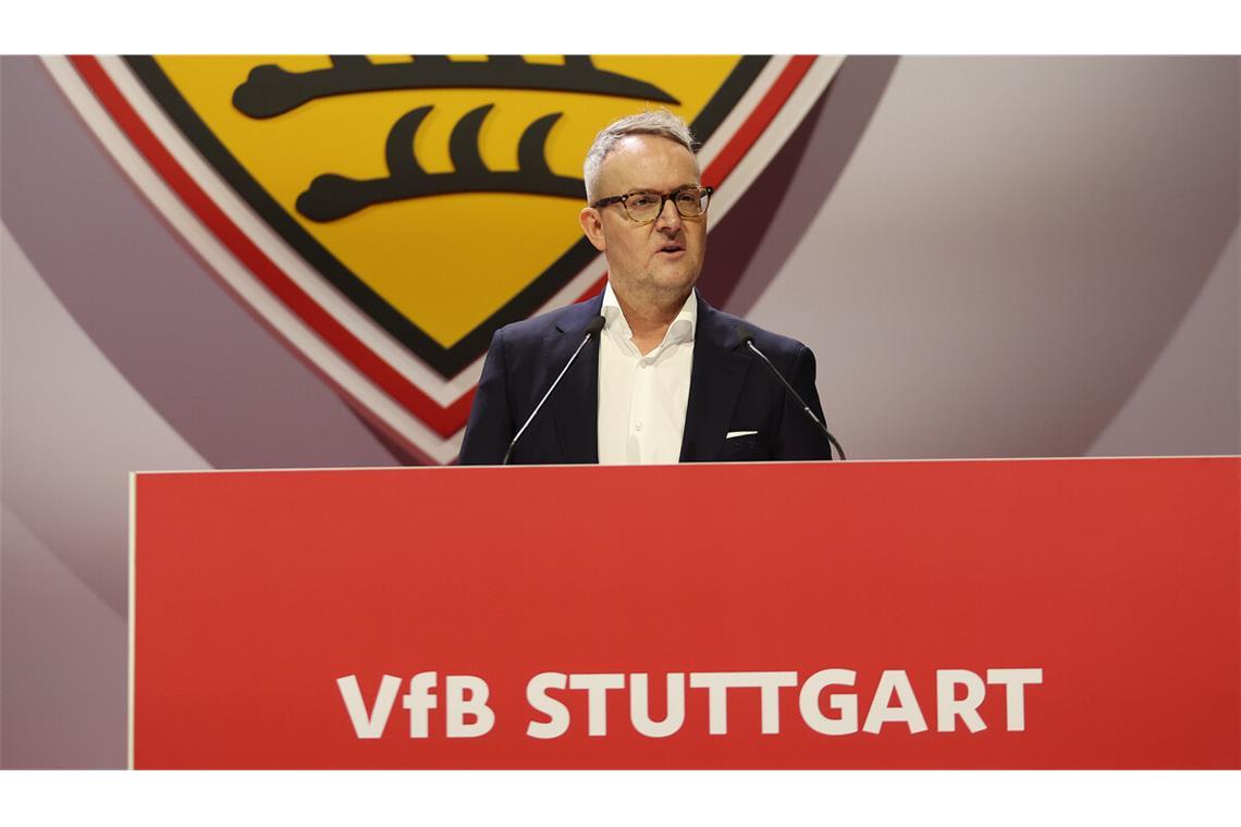 Wehrle bleibt – und hat noch viel vor Alexander Wehrle wird die Geschicke des VfB Stuttgart als Vorstandsvorsitzender weiterhin lenken.