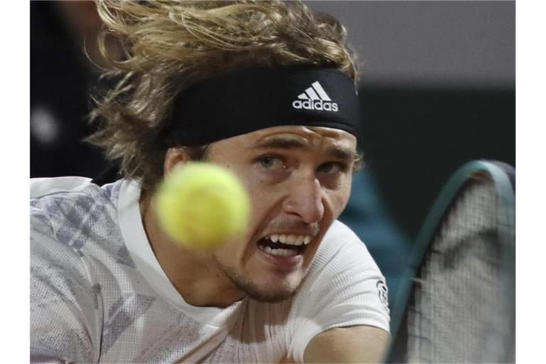 Alexander Zverev gewann in drei Sätzen. Foto: Alessandra Tarantino/AP/dpa