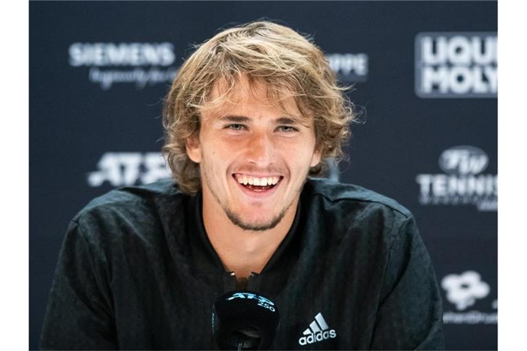 Alexander Zverev hat in der ersten Runde in Stuttgart zunächst ein Freilos. Foto: Silas Stein