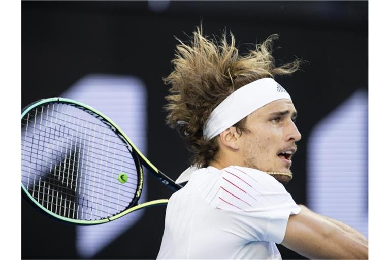 Alexander Zverev ist bei den Australian Open souverän ins Achtelfinale eingezogen. Foto: Frank Molter/dpa