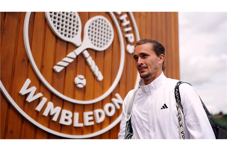 Alexander Zverev ist in Wimbledon noch nie weiter als bis ins Achtelfinale gekommen.