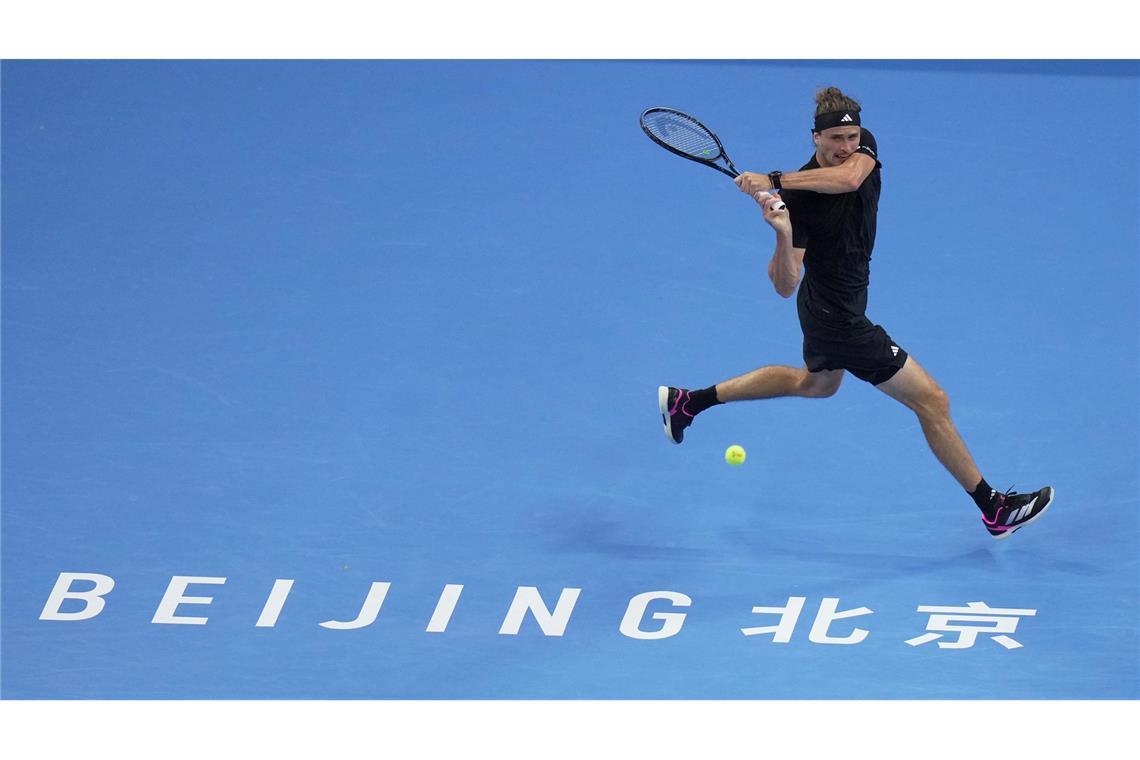 Alexander Zverev ist weiterhin weit weg von seiner Topform