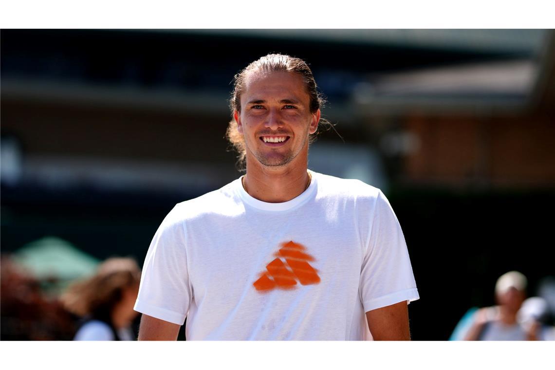 Alexander Zverev möchte in Wimbledon erstmals über das Achtelfinale hinauskommen.