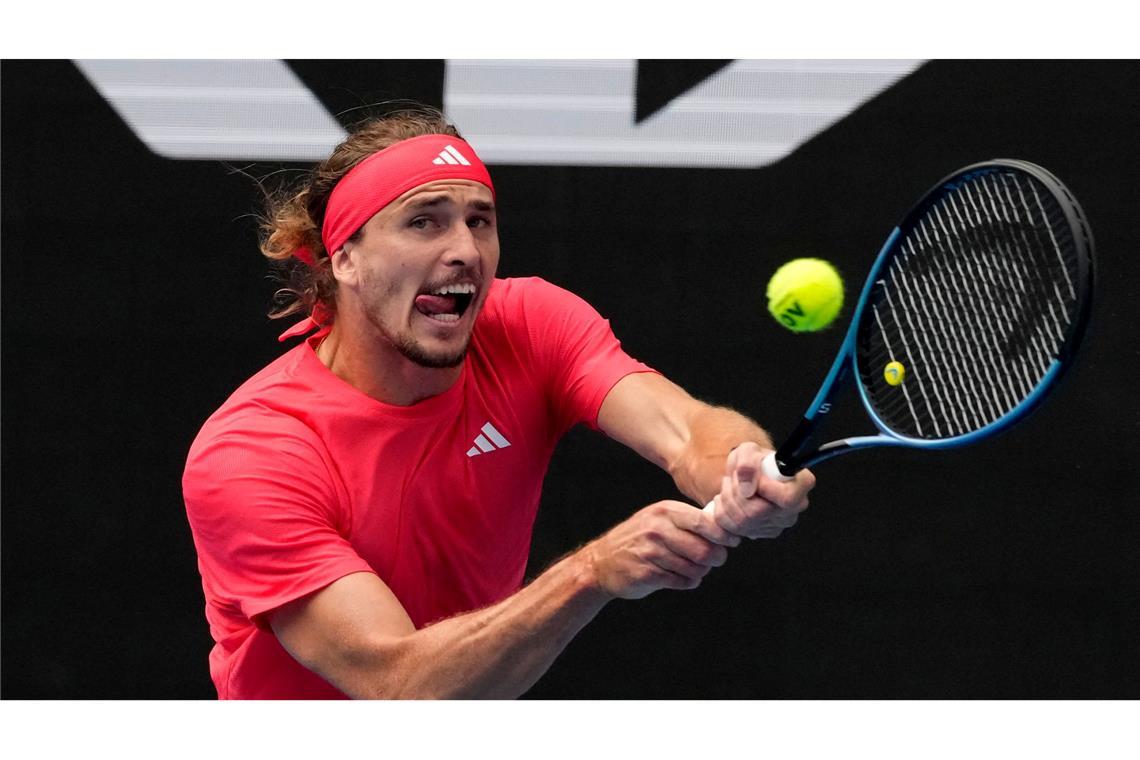 "Happy": Zverev meistert Schwächephase für Titel-Traum Alexander Zverev muss im Achtelfinale der Australian Open hart kämpfen