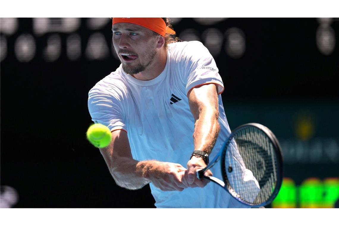 Alexander Zverev schaffte in Acapulco ungefährdet den Sprung ins Achtelfinale. (Archivbild)