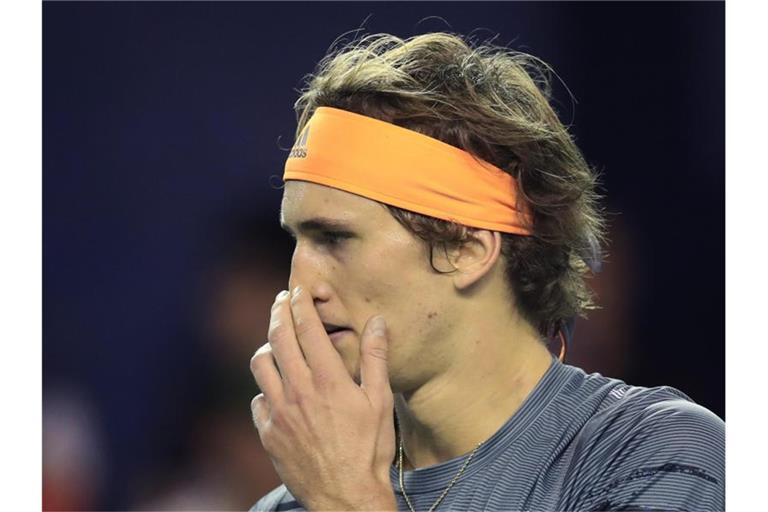 Alexander Zverev spielt in London in der Vorrundengruppe „Andre Agassi“. Foto: Michel Euler/AP/dpa