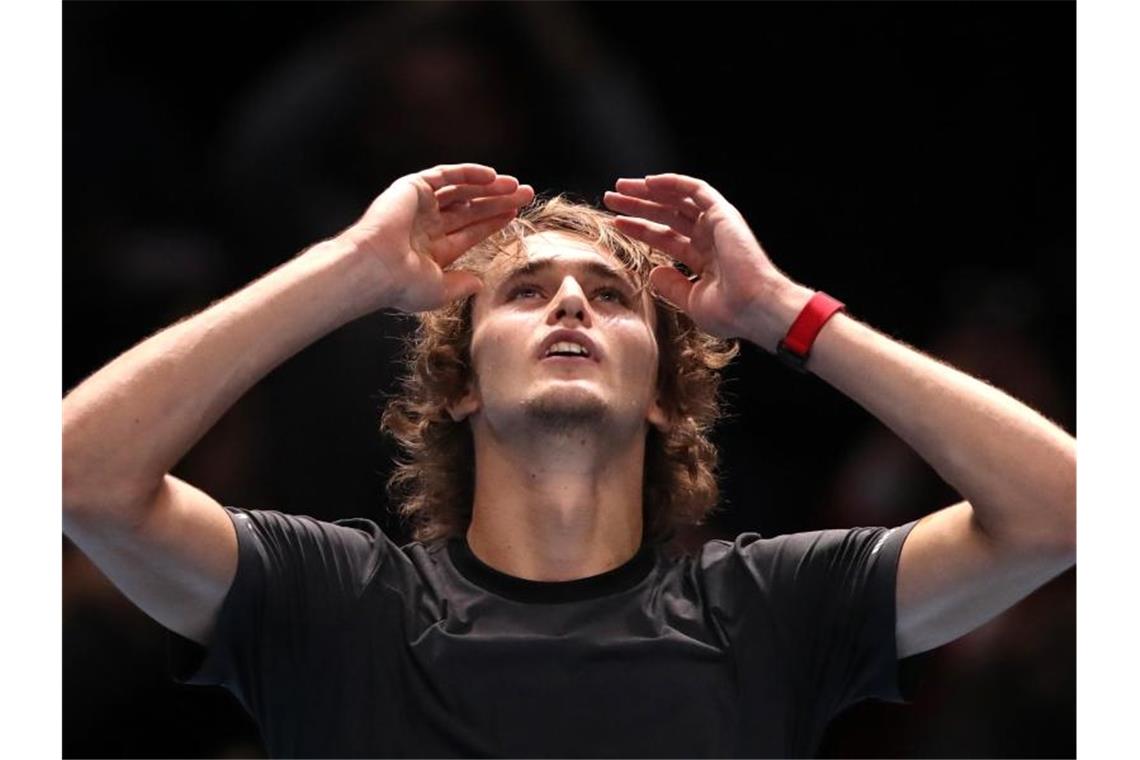 Alexander Zverev startet am Montag in die ATP Finals der besten acht Tennisspieler des Jahres. Foto: John Walton/PA Wire/dpa