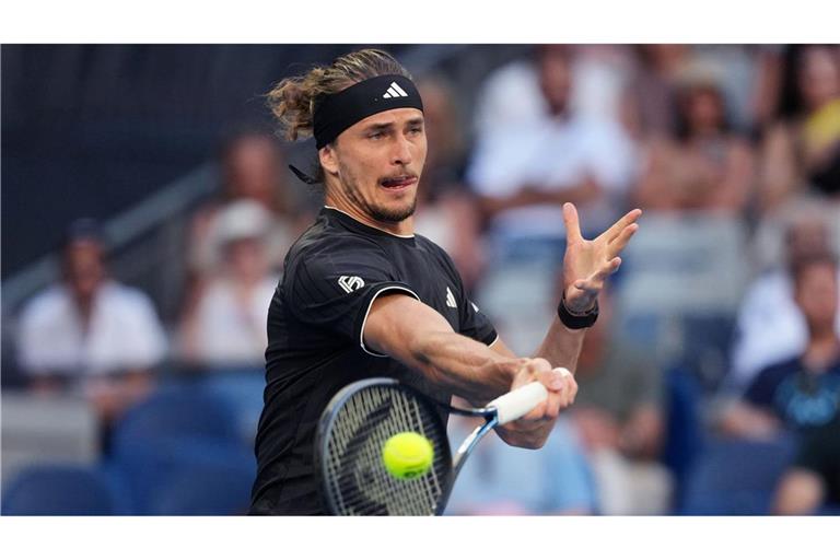 Alexander Zverev steht bei den Australian Open im Achtelfinale.