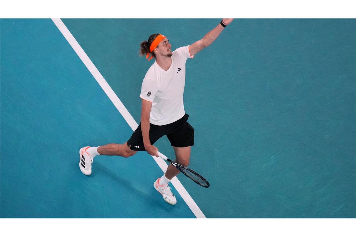 Alexander Zverev steht bei den Australian Open im Halbfinale.