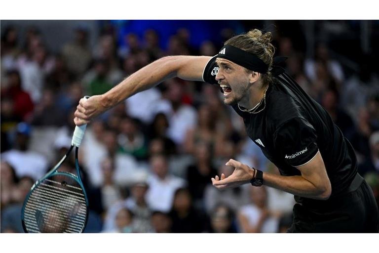 Alexander Zverev steht bei den Australian Open in Runde drei.