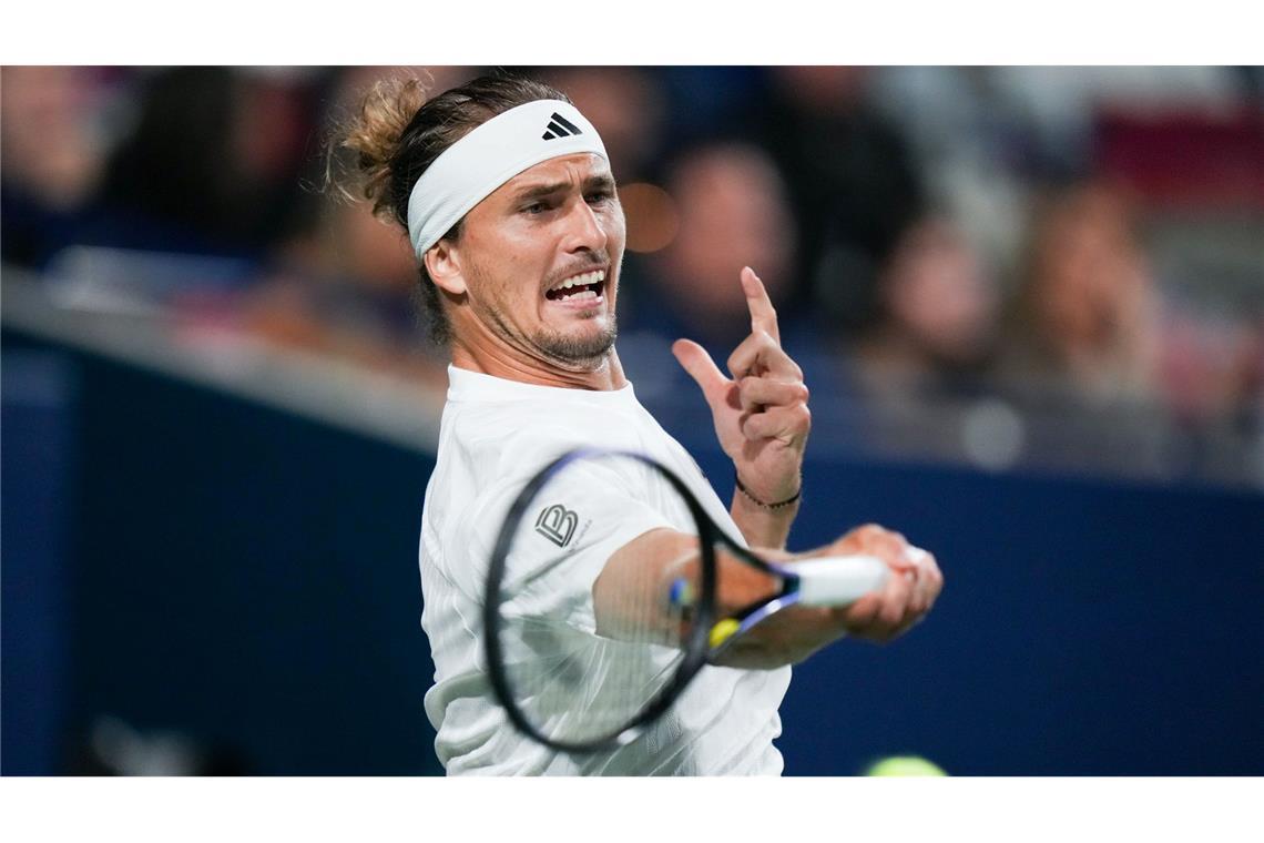 Alexander Zverev steht in Toronto im Viertelfinale.