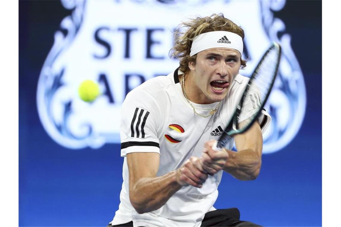 ATP Cup: Rätselhafter Zverev-Auftritt besiegelt Niederlage Alexander Zverev verlor sein Match gegen den Australier Alex de Minaur. Foto: Tertius Pickard/AP/dpa