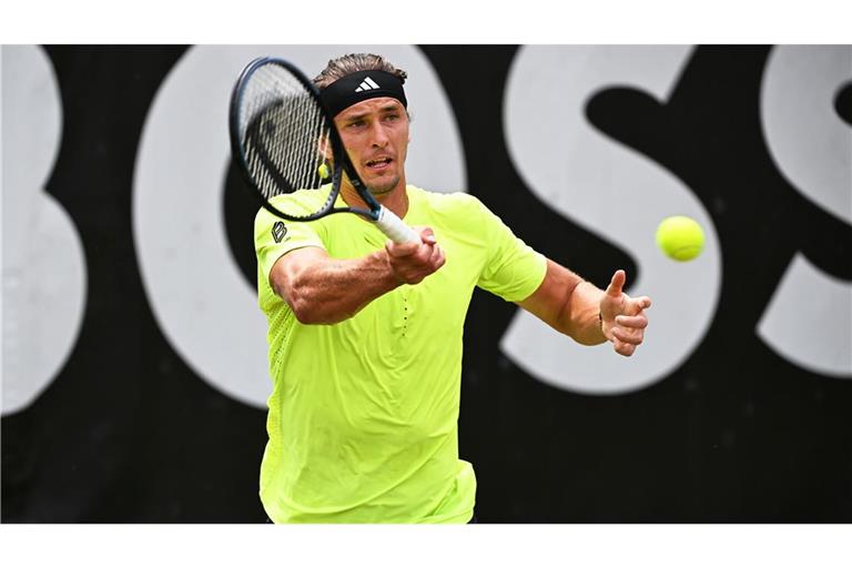 Alexander Zverev verpasste den 25. Titel seiner Karriere.