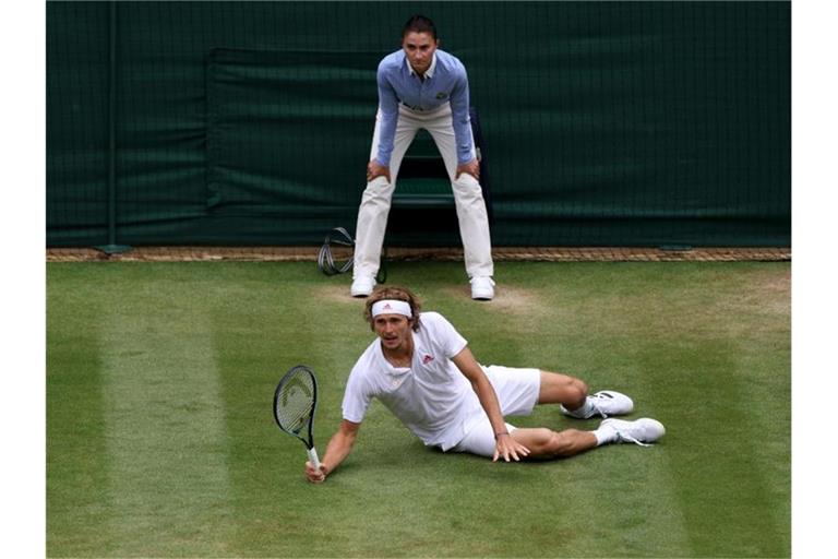Alexander Zverev verpasste wieder das Viertelfinale. Foto: Steven Paston/PA Wire/dpa