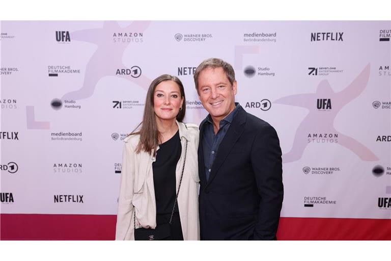 Alexandra Maria Lara und Florian Gallenberger kommen zu der Verleihung des Nachwuchspreises "First steps" für Filmschaffende.