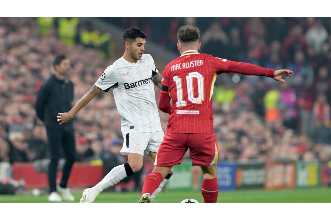 Liverpool-Verhandlung: Wirtz dementiert Rückennummer-Wunsch Alexis Mac Allister trägt die Nummer 10 beim FC Liverpool.