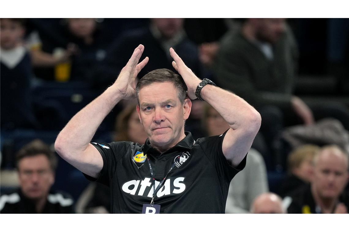 Rumpelsieg als WM-Warnschuss: "Kein schlechtes Omen" Alfred Gislason kann sich den instabilen Auftritt seines Teams nicht erklären.