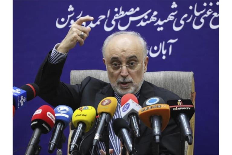 Ali Akbar Salehi, Chef der iranischen Atomenergieorganisation AEOI. Foto: Atomic Energy Organization of Iran/AP/dpa