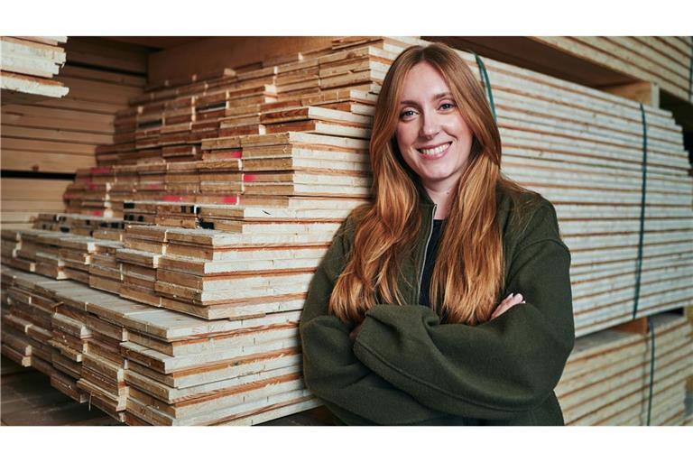 Alice Biehrer ist glücklich darüber, im heimischen Betrieb zu arbeiten.