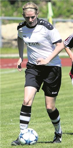 Aline Bohn hofft mit den Frauen des VfR Murrhardt auf den Pokal-Coup. Foto: B. Strohmaier