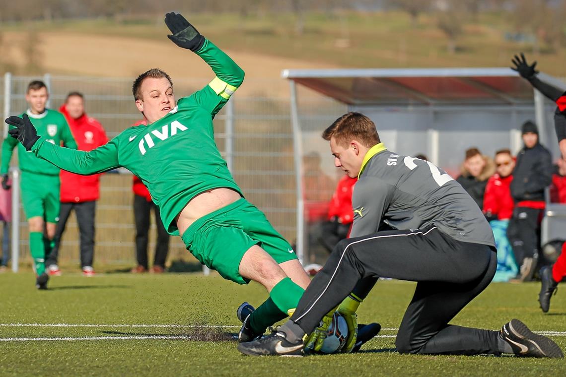 Aljoscha Schäffner hatte mit dem FC Viktoria Backnang den Aufstieg geschafft. Foto: A. Becher