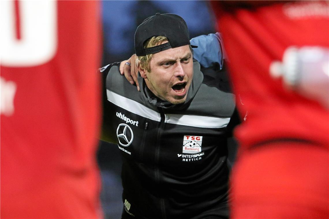 TSG-Partie wegen Coronafall abgesetzt All der Einsatz von Michael Quattlender verhinderte nicht, dass die TSG-Elf wegen Corona vorläufig raus aus dem Spiel ist. Foto: A. Hornauer