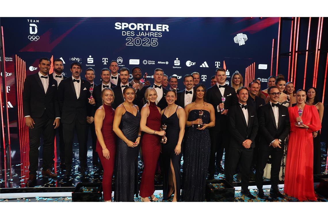 Alle Sieger beim „Sportler des Jahres“ auf einen Blick.