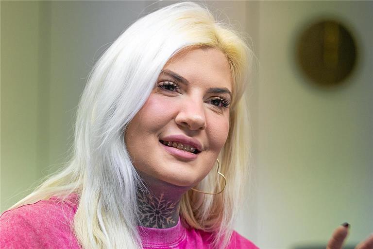 Allegra Conrad kandidiert im Wahlkreis Backnang für Die Linke. Foto: Alexander Becher