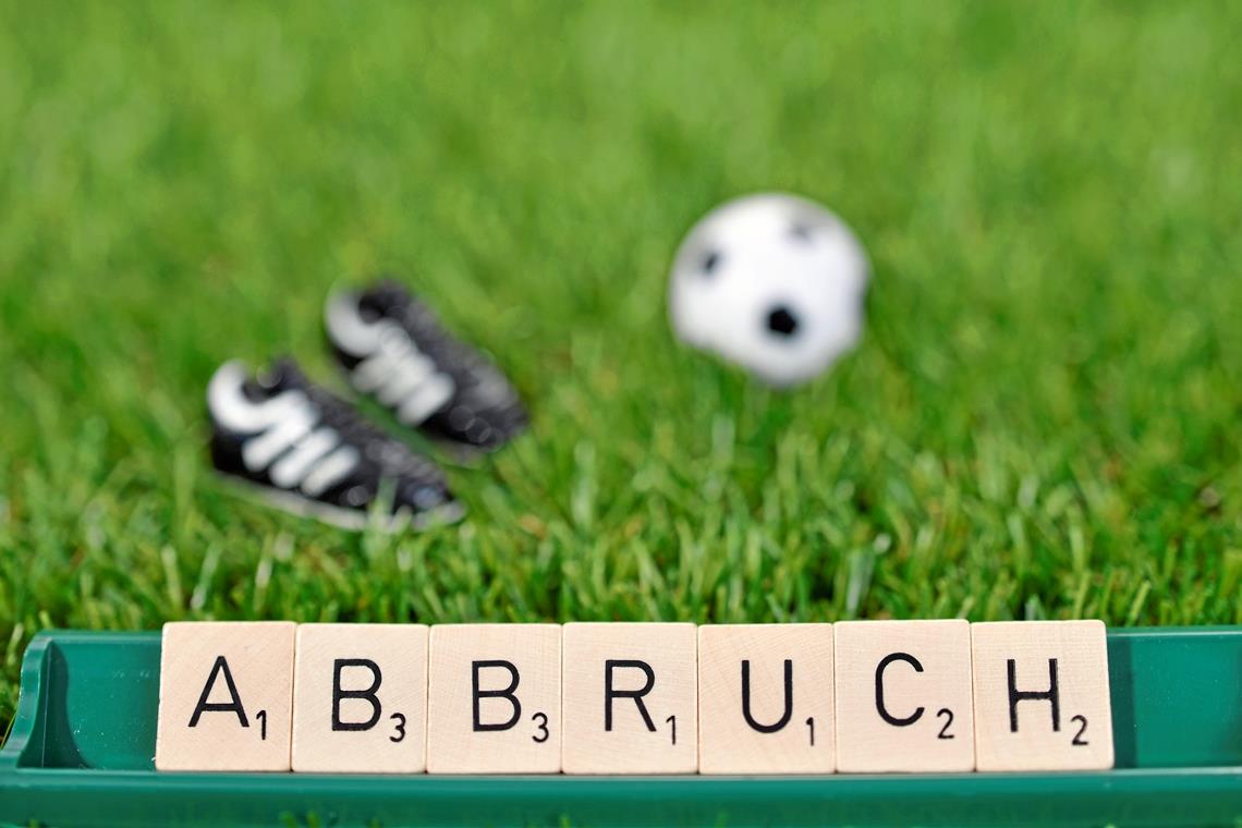 Alles deutet nach dem Verbandsvorschlag auf den Abbruch der Saison 2019/2020 der Amateurfußballer in Baden-Württemberg hin. Foto: Imago