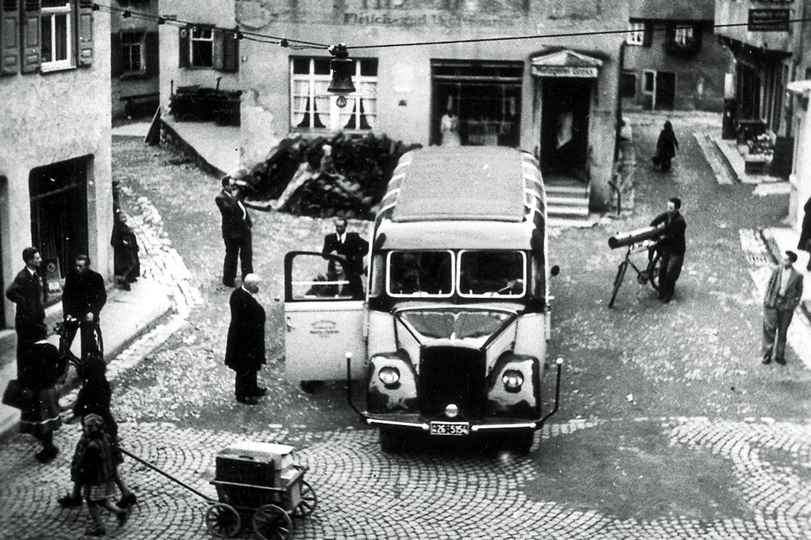 Recherche mit detektivischem Spürsinn Alltag in der Wassergasse zur Zeit der amerikanischen Besatzungszone.